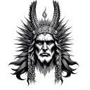 brahma tattoo design idea