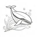 jeff the killer whale surface tattoo design idea