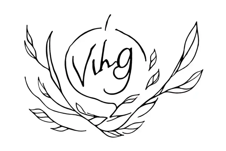 "Vihg Eve free" free spirit tattoo design idea