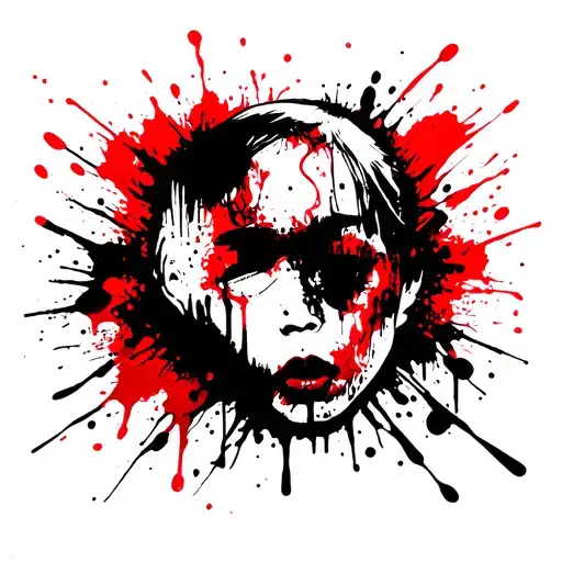 childhood trauma tattoo design idea