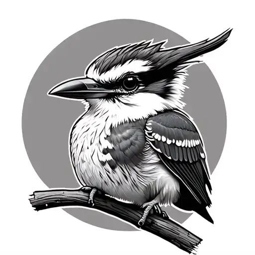Kookaburra tattoo design idea