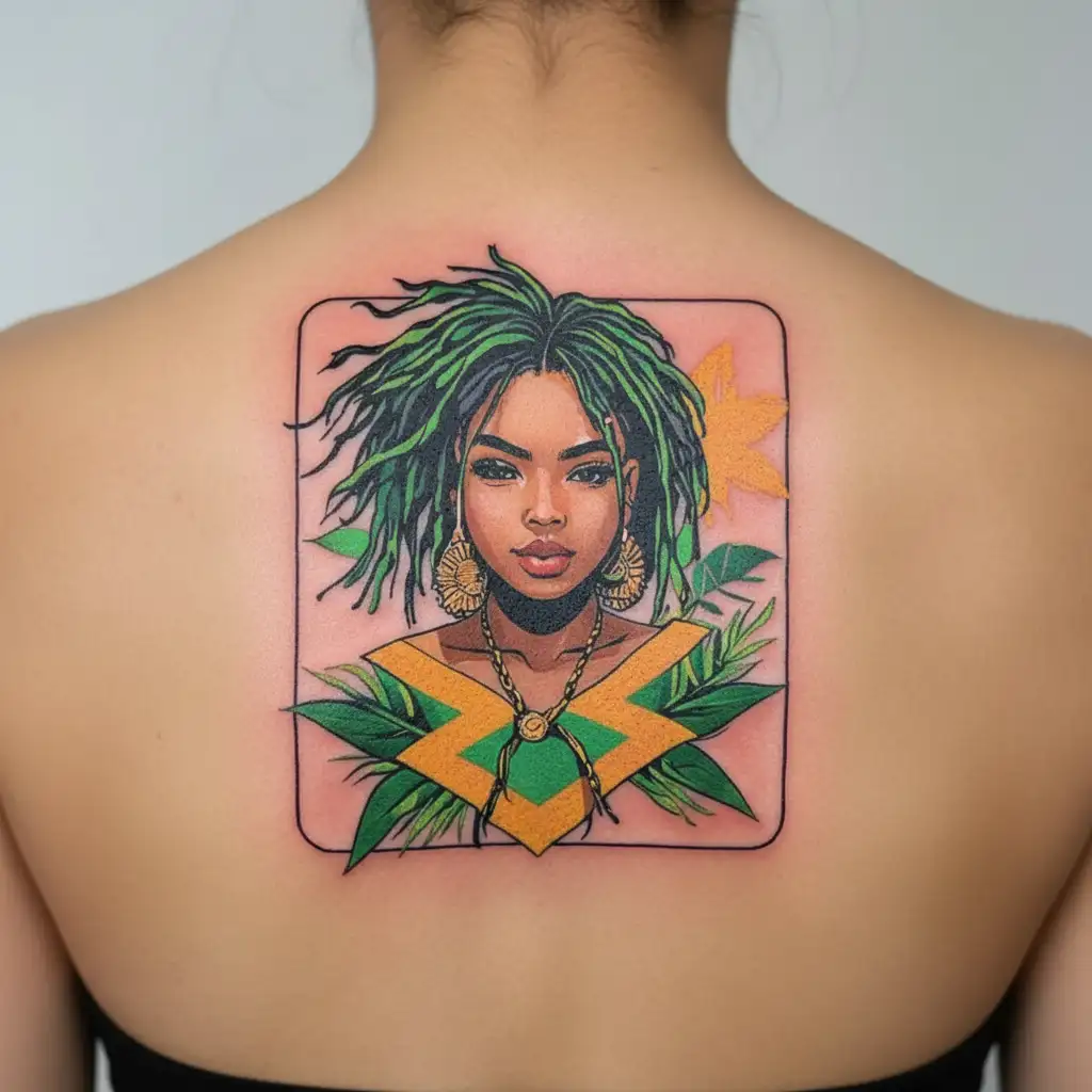 Jamaica tattoo design idea