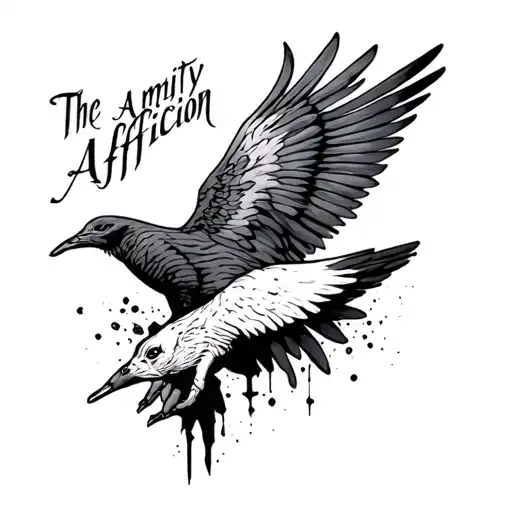 The Amity Affliction tattoo design idea