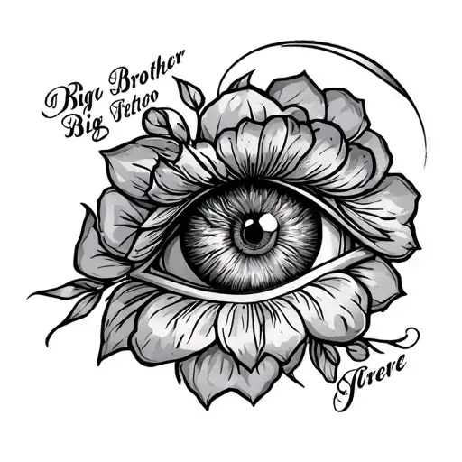 big brother memorial tattoo tattoo design idea