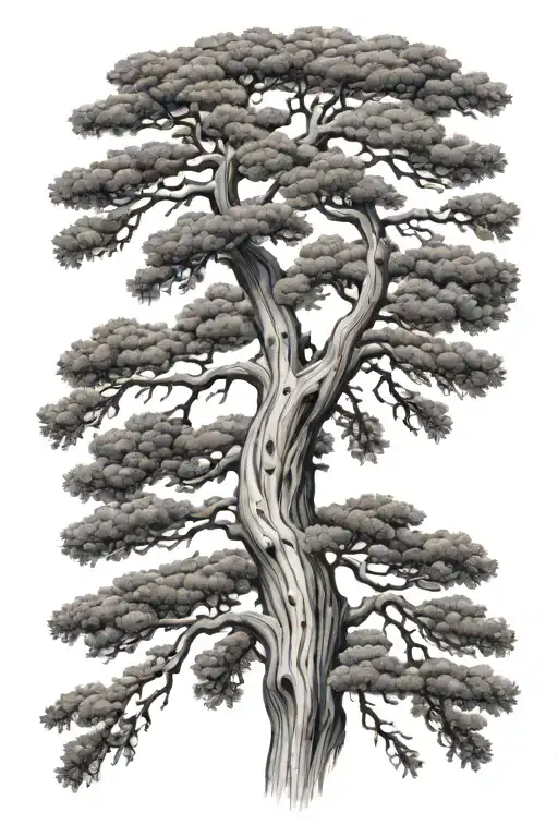 cedar of Lebanon  tattoo design idea