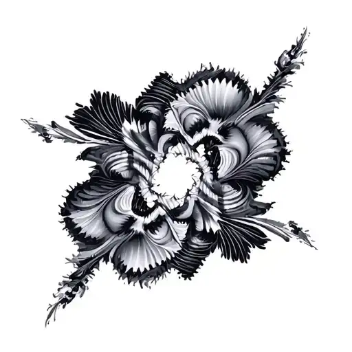Fractal tattoo design idea