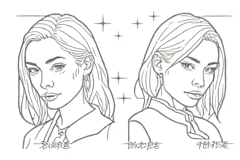 phoebe bridgers chinese satellite tattoo design idea