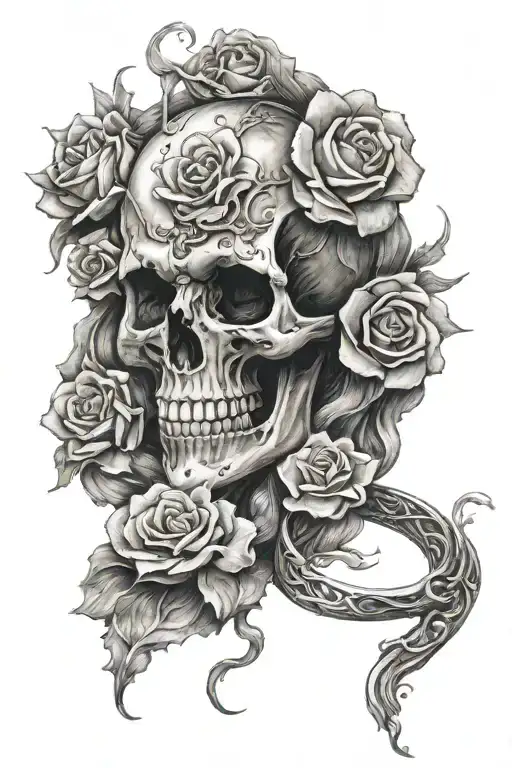 Malenia elden ring tattoo design idea