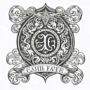 gaelic father son tattoo design idea