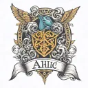 gaelic father son tattoo design idea