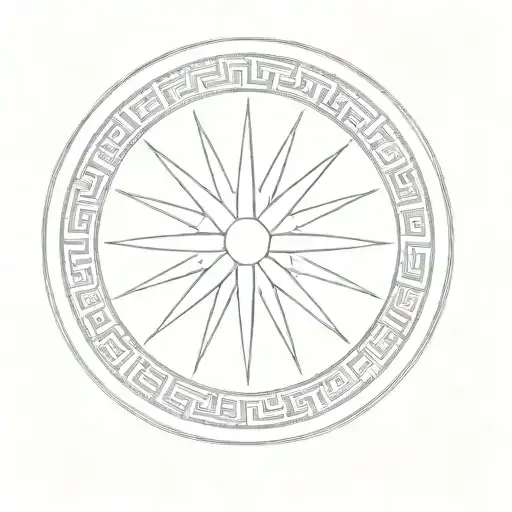 and Vergina sun sticker, Epic, swastika tattoo design idea