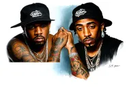 Tupac Shakur eazy e 50 cent rap tattoo design idea