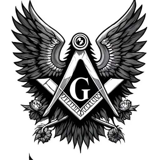 freemason  tattoo design idea