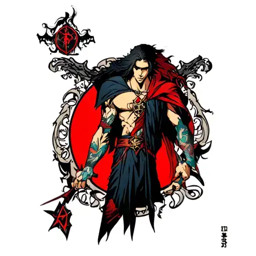 Castlevania arm tattoo tattoo design idea