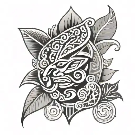 Polynesian tattoo design idea
