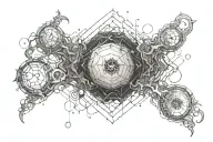 hexcore void from Arcane spell notation tattoo design idea