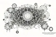 hexcore void from Arcane spell notation tattoo design idea