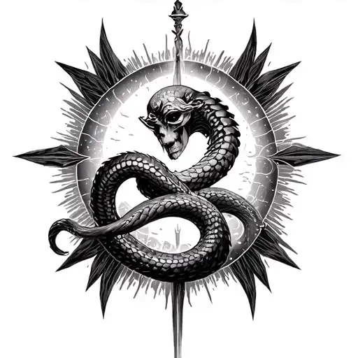 Ophiuchus tattoo design idea