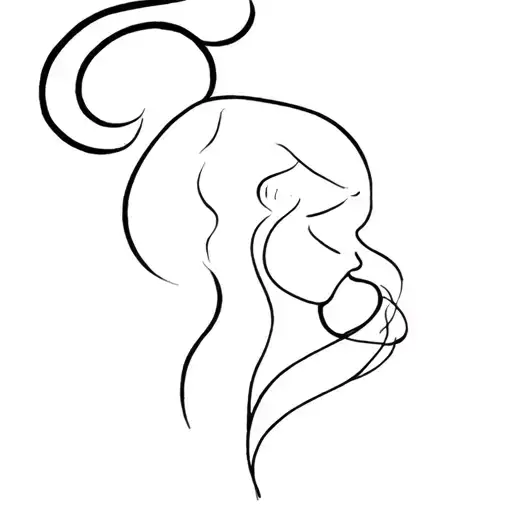 Depression tattoo design idea