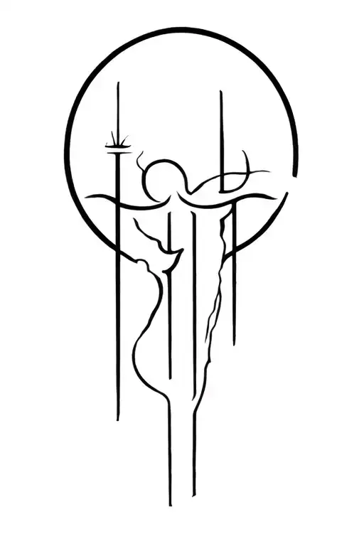 Hades gods tattoo design idea