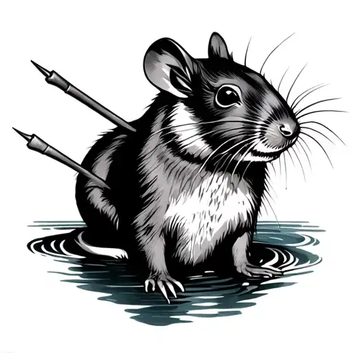 River Rat tattoo design idea