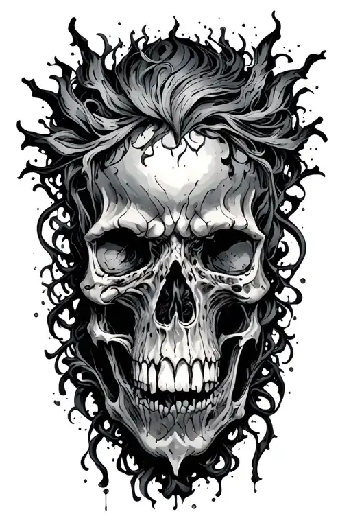 chaos misunderstood tattoo design idea