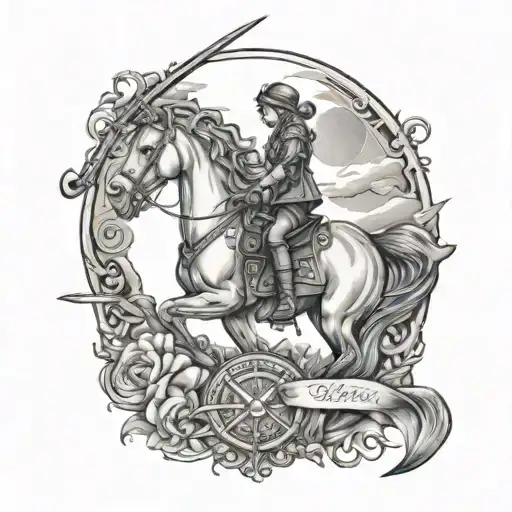 Kelly, Sagittarius, tennessee tattoo design idea
