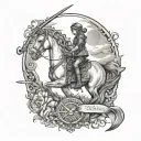 Kelly, Sagittarius, tennessee tattoo design idea