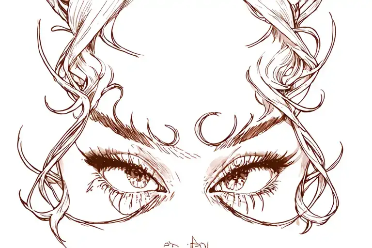 Slut tramp stamp tattoo design idea