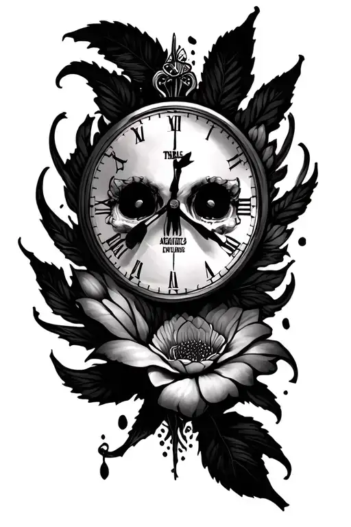 time heals all wounds tattoo design idea