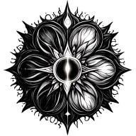 Chakra Mode to Six Paths tattoo design idea