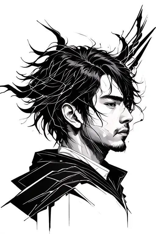 protagonista de solo leveling sung jim wo con beru tattoo design idea