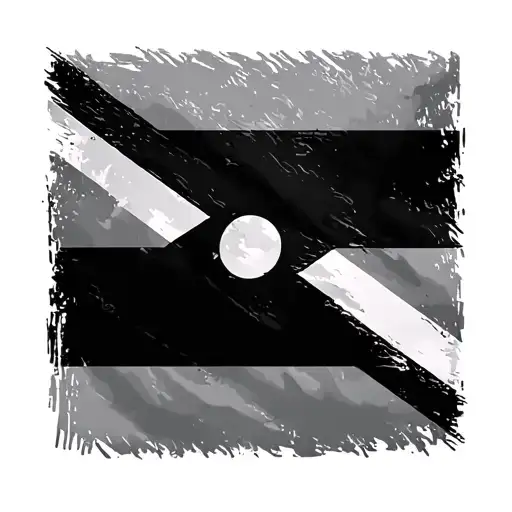 Zambia bosnia flag tattoo design idea