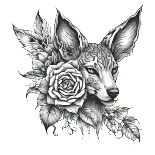 love fati tattoo design idea