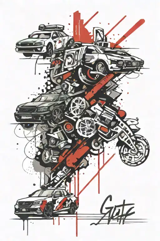 gta tattoo design idea