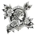 echo tattoo design idea