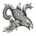 echo tattoo design idea