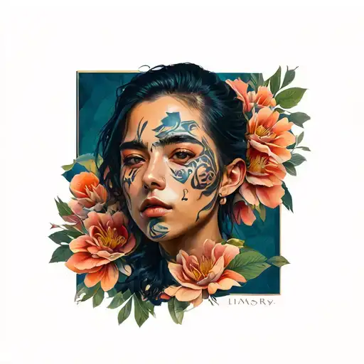 LIM MOR tattoo design idea