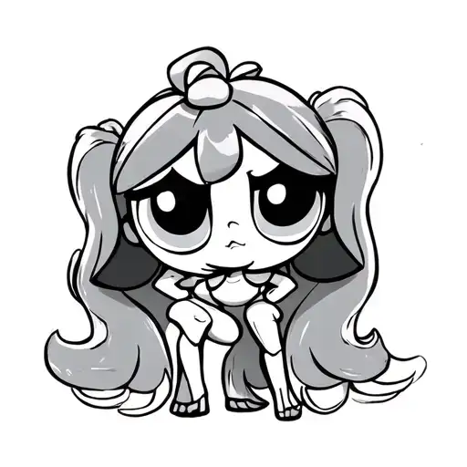 Powerpuff Girls tattoo design idea