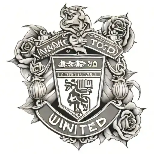 Man Utd tattoo design idea