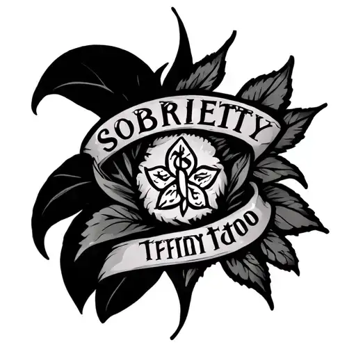 sobriety tattoo for men tattoo design idea