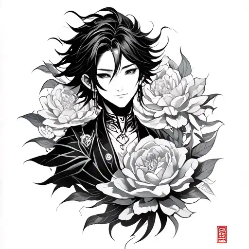 Yami Sukehiro tattoo design idea