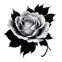 Illusion tattoo design idea