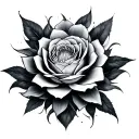 Illusion tattoo design idea