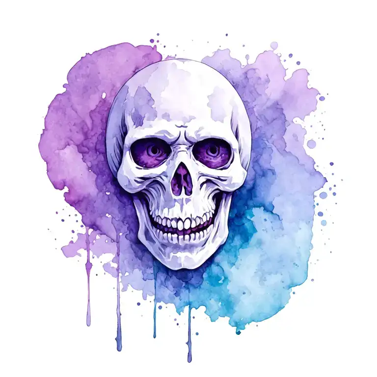 grim demon reaper death seal tattoo design idea