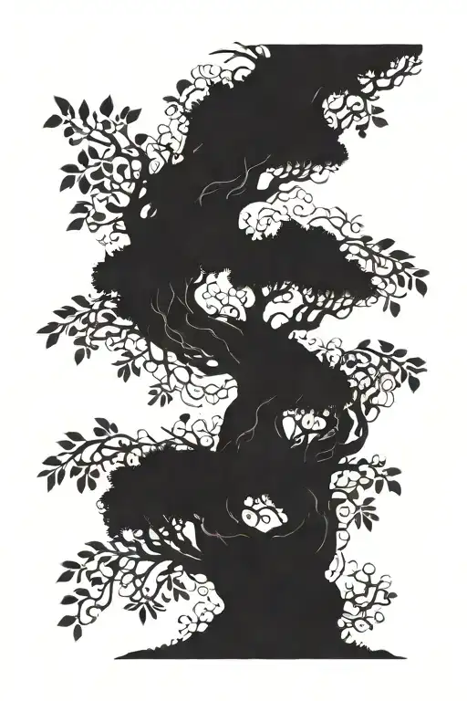 Poison Tree tattoo design idea