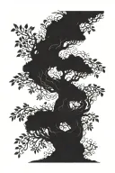 Poison Tree tattoo design idea