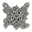 Celtic knotwork design 12/10/24 tattoo design idea