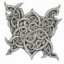 Celtic knotwork design 12/10/24 tattoo design idea