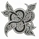 Celtic knotwork design 12/10/24 tattoo design idea